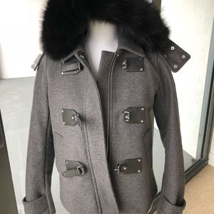 Michael Kors winter coat hoodie with fur